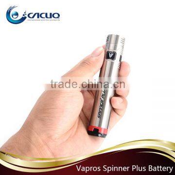 New lauching VISION Powered Vapros VV VW battery Spinner Plus