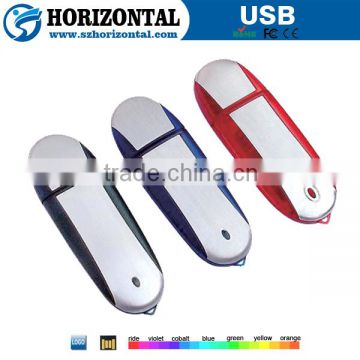 Classic Aluminium USB flash drive with custom logo