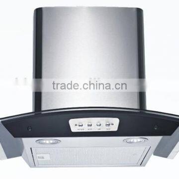 Glass Euro range hood