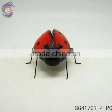 Metal beetle ornament for home decor