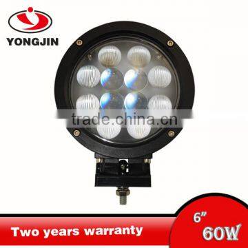 Hight brightness led working light for motorcycle cree 60w led driving lamp