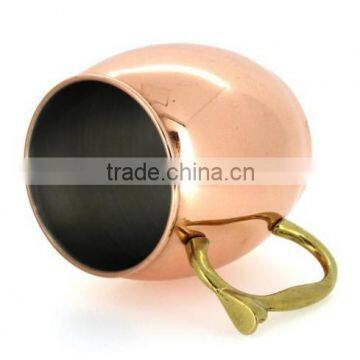 2016 304# Stainless Steel Solid Copper Plated Old Dutch International Moscow Mule Copper Mug, 16-Ounce photo-4