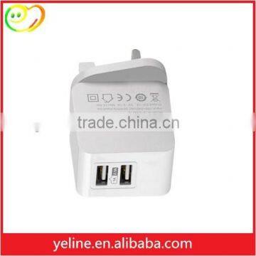 Custom call phone dual usb wall charger for charger accessories