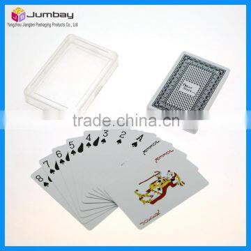 100% Plastic Bridge Size Playing Cards for Club                        
                                                Quality Choice