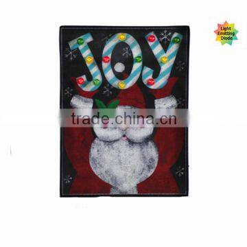 promotional unique metal LED board christmas decoration