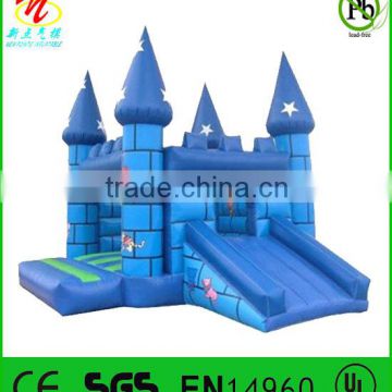 New point inflatable castle with slide