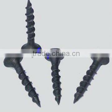 bugle head black phosphated drywall screw