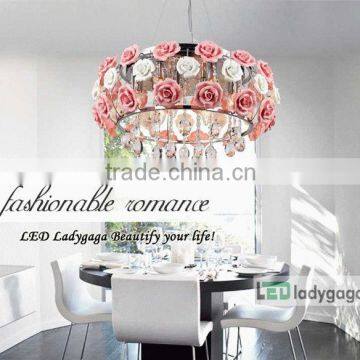 2013 Wedding Style Europe white flower pendant chandelier