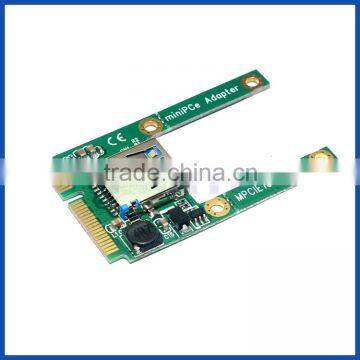 Mini PCIe PCI express to USB 2.0 adapter usb to mini pcie converter card