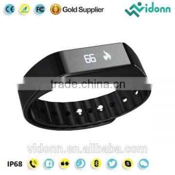 Original Manufacturer Vidonn X6S IP68 USB Charging Step Counter Calorie Burnt Android IOS Compatible Smart Bracelet With Sdk photo-4