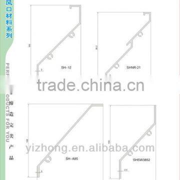 Aluminum Extrusion Profile for Air Grille photo-3