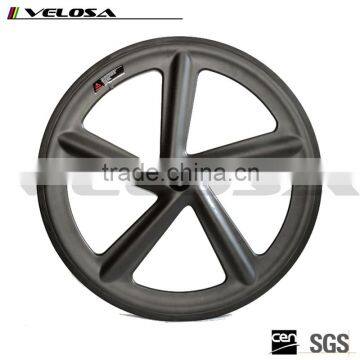 5 spoke bicycle wheel, five spoke carbon wheels,carbon 5 spoke track bicycle wheel