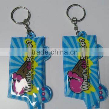 PVC LED LIGHT KEYCHAINS keychain led squeeze light