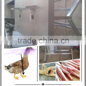 poultry equipment/chicken feet black cocoon cleaning machinery