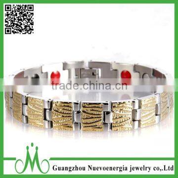 Factory wholesale 316l stainless steel 24k dubai gold jewelry