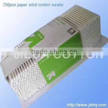 cotton swabs in Pvc blister