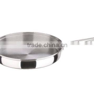  wholesale Stainless steel skillet frying pan