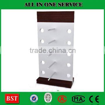 Wooden display stand for hanging items