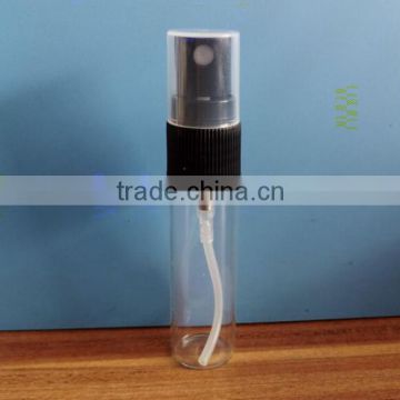 tubular glass vial 10ml with plastic sprayer