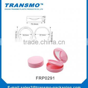 Classic Simple Design Pink Compact Powder Case photo-2