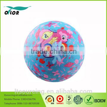 2015 New style fashion ourdoor games rubber balls for children