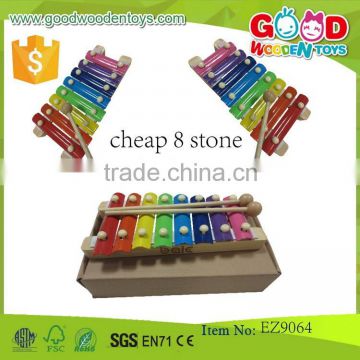 Cheap And High Quality Wooden Musical 8 Stone Xylophone Toys, Wooden Music Set For Kids                        
                                                Quality Choice