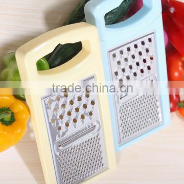 S/S+ABS 12.6*12.6*2.7 High quality kitchen multifunctional slicer graters/manual vegetable&fruit slicer grater