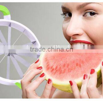 Fruit Tools 12 Slices Stainless Steel Melon Slicers Watermelon Cutter photo-6