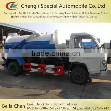 FORLAND small sewer truck,diesel engine sewer truck