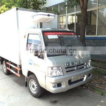 Foton 1.5 ton refrigerator cooling van for sale, Foton 1500 kg freezer cargo van,Foton refrigerator freezer truck.