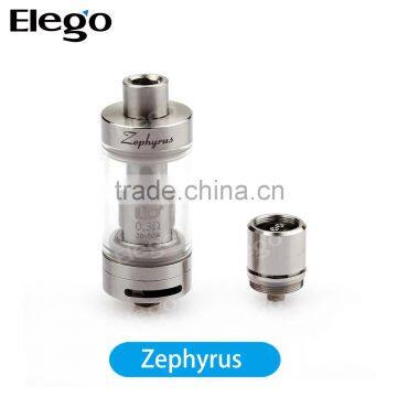 Elego Hot Selling UD Zephyrus RTA Atomizer 5ml Zephyrus Sub Ohm Tank