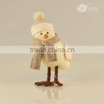 Christmas Bird Decoration/plush Ornament