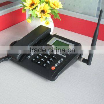 Fixed wireless matte texture indepentent speaker telephone