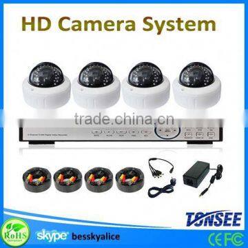 full hd cctv camera system bullet night vision cctv camera system,new style 1080p ahd security cctv camera kit