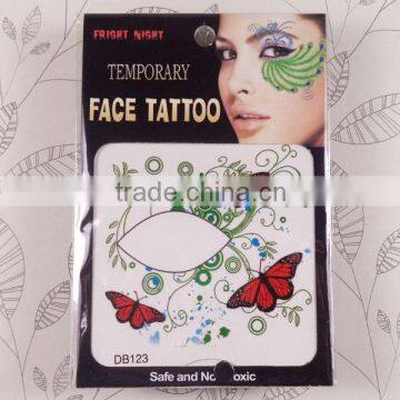 Face tattoo sticker 2013 new