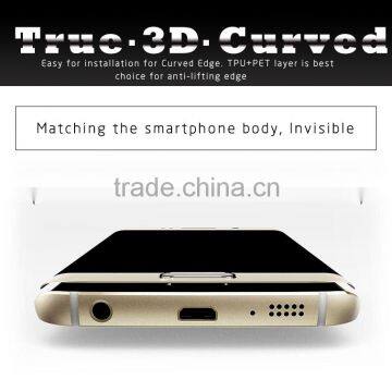 China Phone Accessories 3d Full Cover For s6 Edge Tempered Glass Screen Protector photo-3