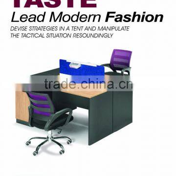 high quality office furniture desk for 2 people TC121