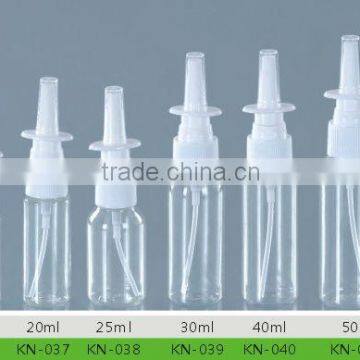 10ml-60ml Plastic PET Nasal Spray Bottle,wholesale&retail,ODM&OEM