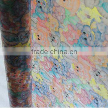 2015 cheap price decorative Pattern color PVC film,PVC film for memberane/lamination/wrap