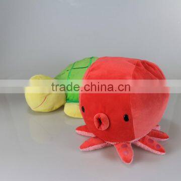 Custom cute plush turtle toy and sea star for promotion gift mingencusotm factory china