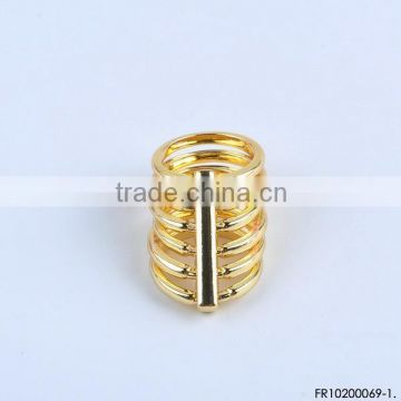 Six layers Ring Six Ring set Gold and Silver Solid Ring