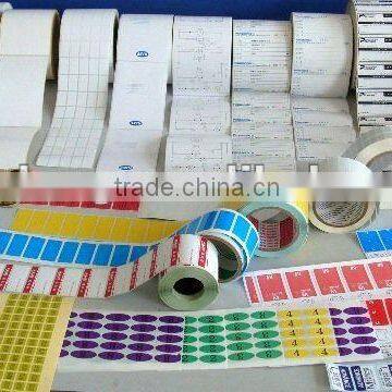 OEM Printing Adhesive Tags/ Hang Tags/sticker/ Barcode Label/ Labels