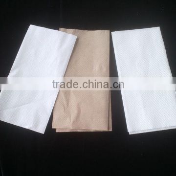 V-fold hand towel paper/V interfold paper/Single fold hand towel