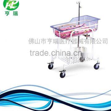 Hot sale Steel hospital new born infant bed baby crib