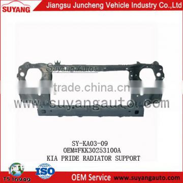 Auto metal body parts Pride radiator support