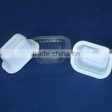 25ml square plastic sauce cup