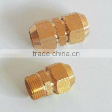 brass flare fitting coupling