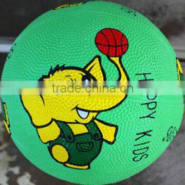 Mini rubber Basketball Ball Size 3