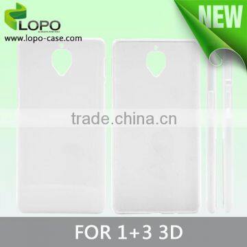 3D sublimation heat transfer phone case cover for One PLUS 3