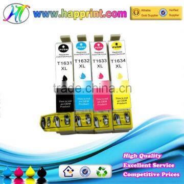 Guaranteed 100% compatible ink cartridge for Epson T1631 T1632 T1633 T1634